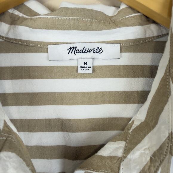 Madewell Women’s Mini Shirtdress Collared Button-Front with Pockets Size M - Picture 8 of 15